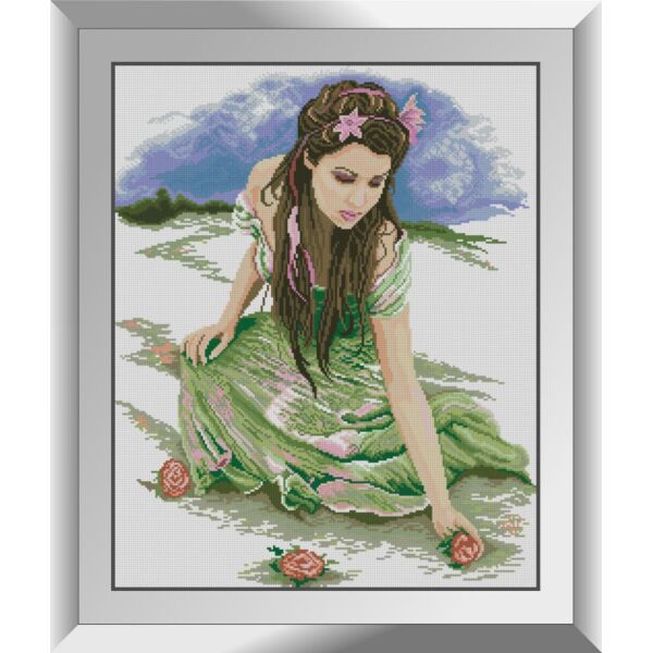 

Набор для рисования камнями алмазная живопись Dream Art Романтический день (квадратные, полная) 31299D