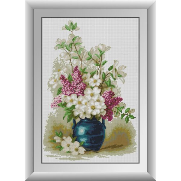 

Набор для рисования камнями алмазная живопись Dream Art Летняя нежность (квадратные, полная) 30865D