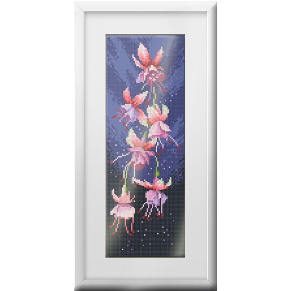 

Набор для рисования камнями алмазная живопись Dream Art Фуксия(панель) (квадратные, полная) 30039D