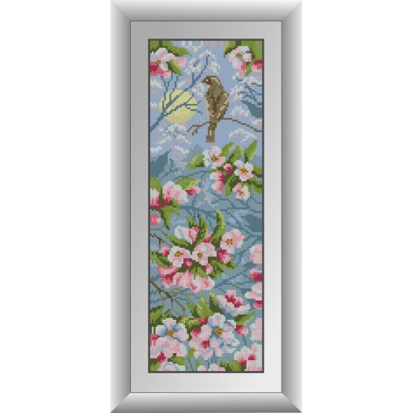 

Набор для рисования камнями алмазная живопись Dream Art Летний щебет (квадратные, полная) 30843D