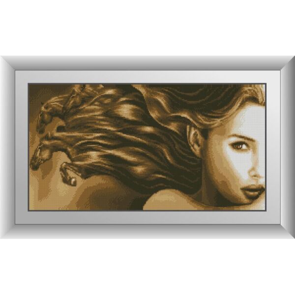 

Набор для рисования камнями алмазная живопись Dream Art Роскошь (квадратные, полная) 30850D