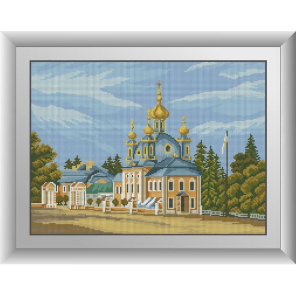 

Набор для рисования камнями алмазная живопись Dream Art Храм (квадратные, полная) 30514D