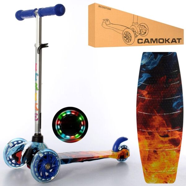 

Самокат BB 3-013-4-F-DBL MINI синий iTrike
