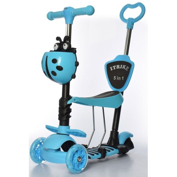 

Самокат 5в1 iTrike Maxi JR 3-026-L-BL (light blue)