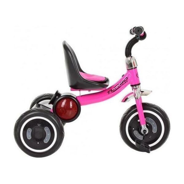 

Детский музыкальный трехколесный велосипед TURBOTRIKE Цвет малиновый