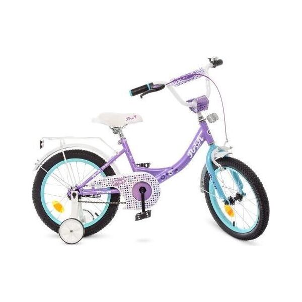 

Детский велосипед Profi 16" Princess Сиреневый/Мятный (Y1615 lilac/mint)