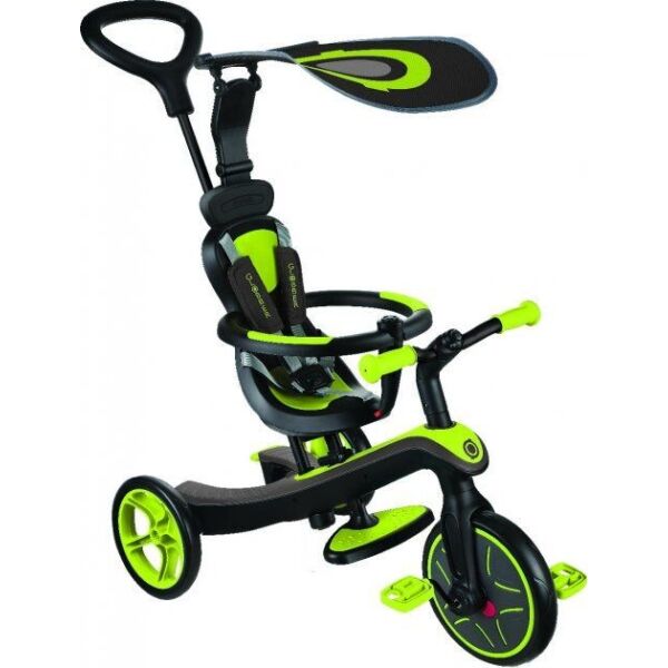 

Детский велосипед Globber EXPLORER TRIKE 4в1 зеленый (632-106)