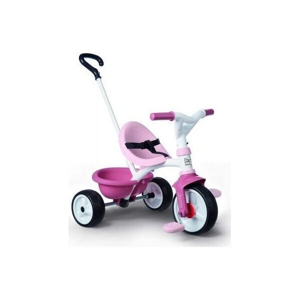 

Детский велосипед Smoby Be Move 2 в 1 с багажником Розовый (740332)