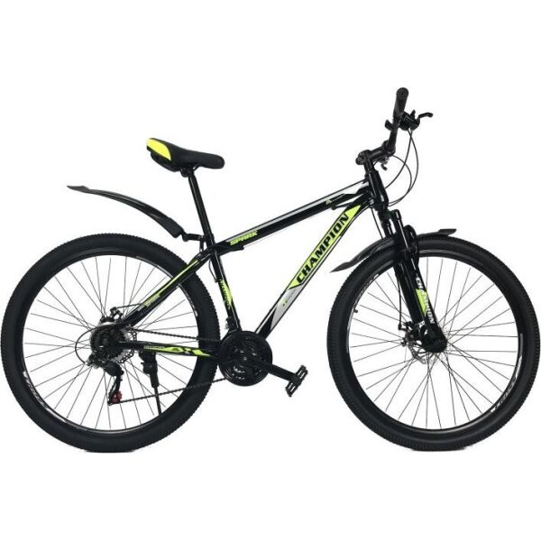 

Велосипед Champion Spark 29"17" Черный-Неоновый желтый-Белый