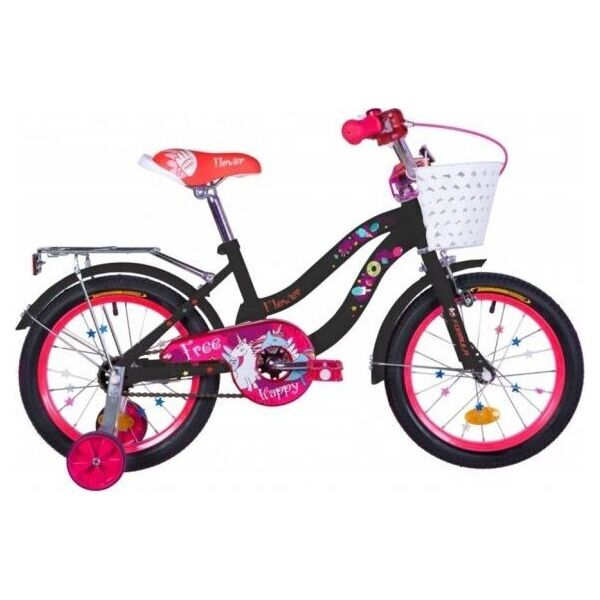 

Детский велосипед Formula 16" FLOWER рама-10" 2020 Black/Pink (OPS-FRK-16-112)
