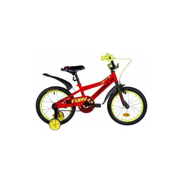 

Детский велосипед Formula 16" FURY рама-8,5" 2020 Orange/Black (OPS-FRK-16-115)