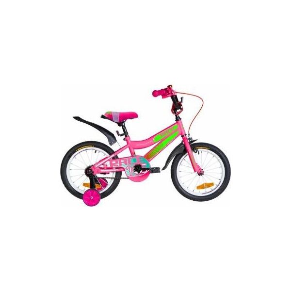

Детский велосипед Formula 16" RACE рама-9" 2020 Pink/Green/Blue (OPS-FRK-16-108)