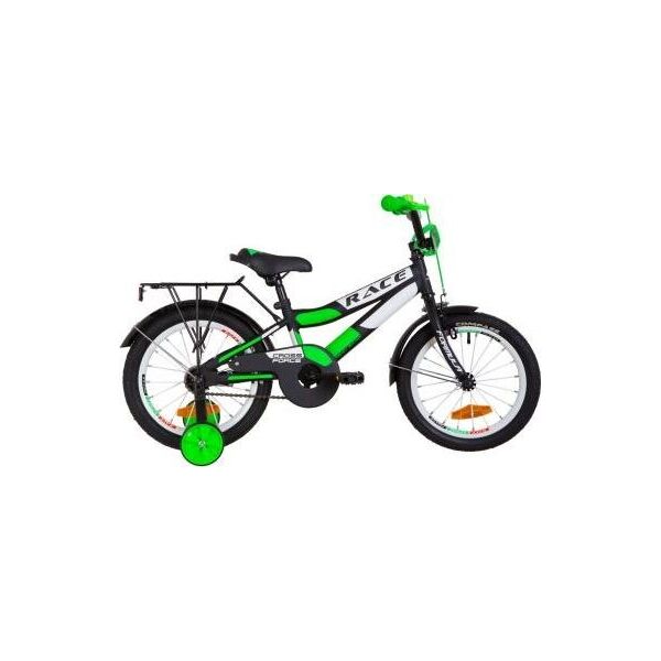 

Детский велосипед Formula 16" RACE рама-9" + багажник 2019 Black/Green (OPS-FRK-16-094)