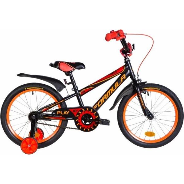 

Детский велосипед Formula 18" SPORT рама-9,5" 2020 Black/Orange (OPS-FRK-18-058)