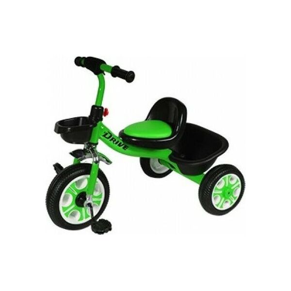 

Трехколесный велосипед для самых маленьких TILLY DRIVE T-318 с EVA колеса, багажной корзиной Зеленый