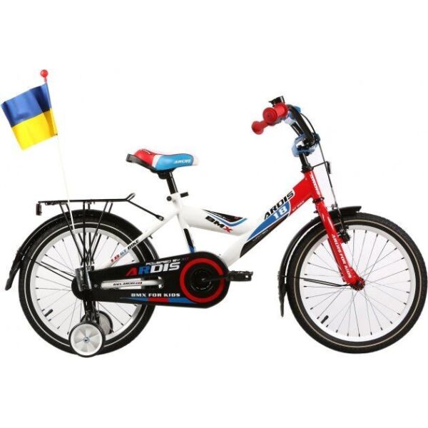 

Велосипед ARDIS 16" BMX ST "GT-BIKE" 9" Белый/Синий/Красный (04351)
