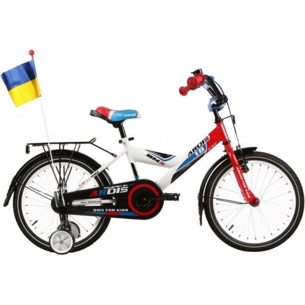 

Велосипед ARDIS 18" BMX ST "GT-BIKE" 9" Белый/Красный (04352)