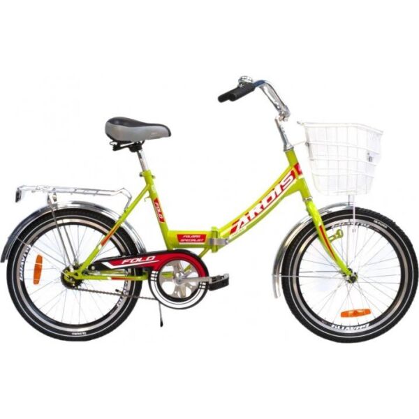 

Велосипед ARDIS 20 "FLD ST" FOLD "ус.рама с корзиной 11" Зеленый (08112)