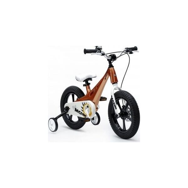 

Велосипед ROYALBABY 14 BMX MG "DINO" 8" Белый с золотым (04193)