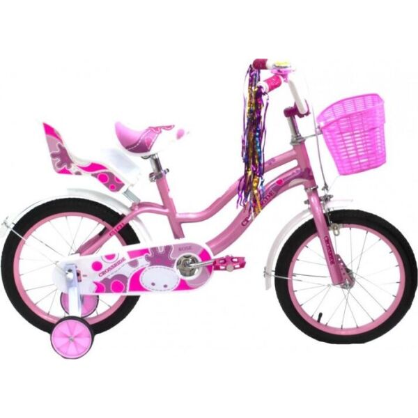 

Велосипед CROSSRIDE 16 BMX ST "VOGUE'N'CLASSIC" 9" Розовый (0451)