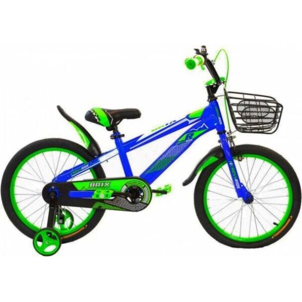

Велосипед CROSSRIDE 18 BMX ST "BRIX" 10" Зеленый/Черный (0457)