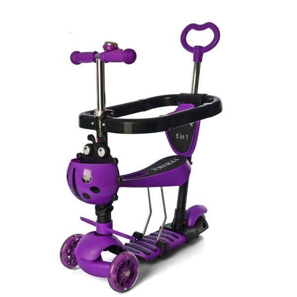 

Самокат 5 в 1 iTrike MAXI JR 3-027-V Purple (JR 3-027)