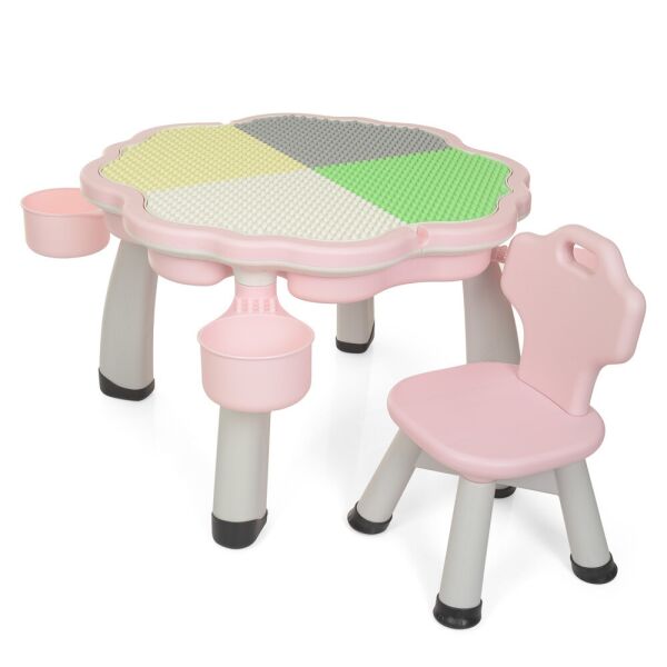 

Столик с стульчиком Bambi YG2020-3-8 Pink / Grey (YG2020-3)