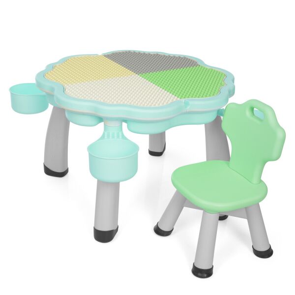 

Столик с стульчиком Bambi YG2020-3-4 Mint / Grey (YG2020-3)