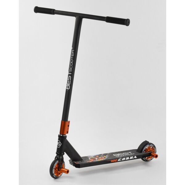 

Самокат трюковый Best Scooter HIC-система, с пеги CB-00549 Black / Orange (CB-00549)