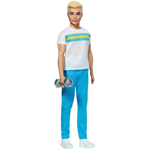 

Кукла Кен в честь 60-летия Барби Barbie ​Ken 60th Anniversary Doll in Throwback Workout Look GRB43