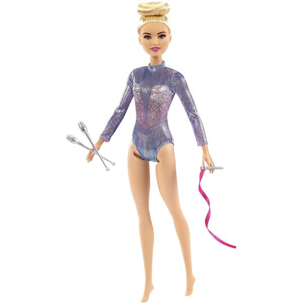 

Кукла Барби Гимнастка Блондинка Barbie Rhythmic Gymnast Blonde Doll GTN65