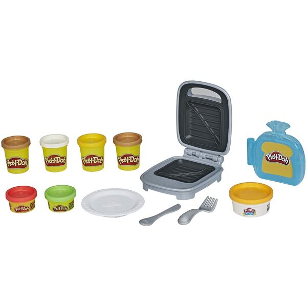 

Игровой набор Плей До Сырный Сэндвич Play-Doh Kitchen Creations Cheesy Sandwich Hasbro E7623
