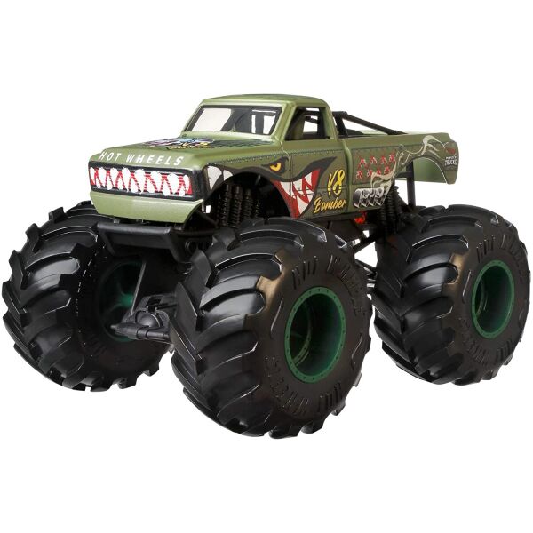 

Машинка Хот Вилс Монстер тракс Милк Бомбер 1:24 Hot Wheels Monster Trucks Milk V8 Bomber GTP60