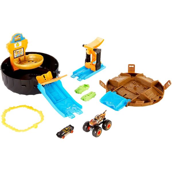 

Игровой набор Хот Вилс Монстер тракс Арена для трюков Hot Wheels Monster Trucks Epic Loop Challenge Play Set GVK48
