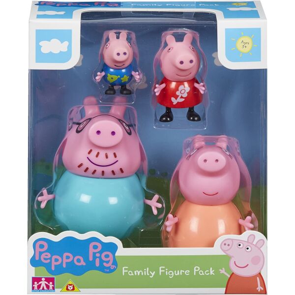 

Набор фигурок Семья свинки Пеппы 4 фигурки Peppa Pig Family Figures 05758