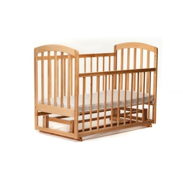 

Детская кроватка Ласка-М Лама (KB-00.LA-00) маятник Wood (90153)