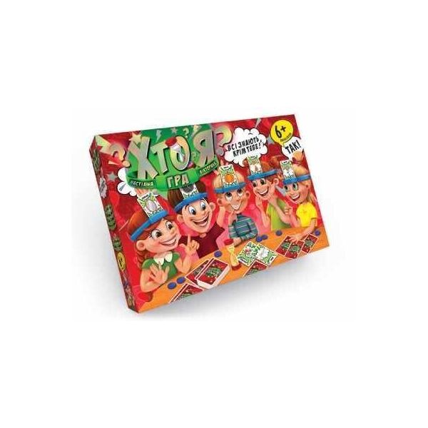 

Игра настольная Кто Я HIM-01-02 укр. (5) ДАНКО ТОЙС, (Украина)