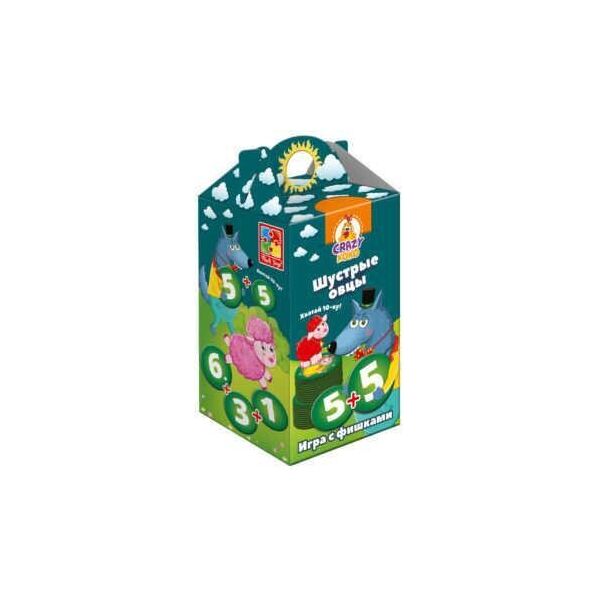 

Игра с фишками «Шустрый овцы. Хватай 10-ку! » рус. VT 8033-01 (8) Vladi Toys (Украина)