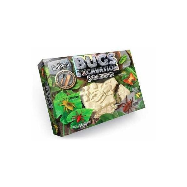 

Набор для проведения раскопок Bugs ExcavationBEX-01-01,02,03,04 жуки рус. (6) ДАНКО ТОЙС, (Украина)