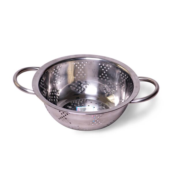 

Дуршлаг Ø22см с двумя ручками из нержавеющей стали