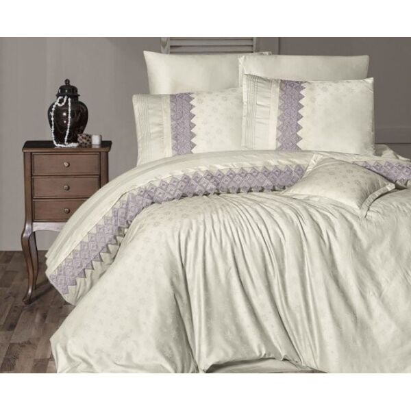 

Постельное белье First Choice. VIP Moonlight сатин Latina Lilac-Евро