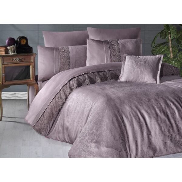 

Постельное белье First Choice. VIP Moonlight сатин Florenza Lilac -Евро