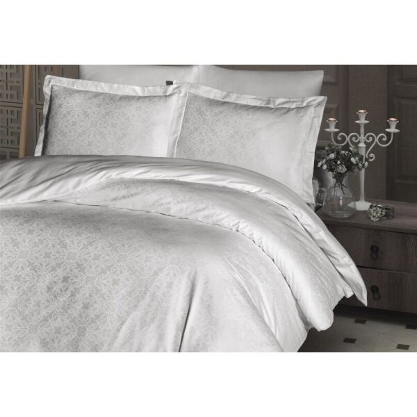 

Постельное белье First Choice. Satin Jaсquard Lamone krem-Семейный