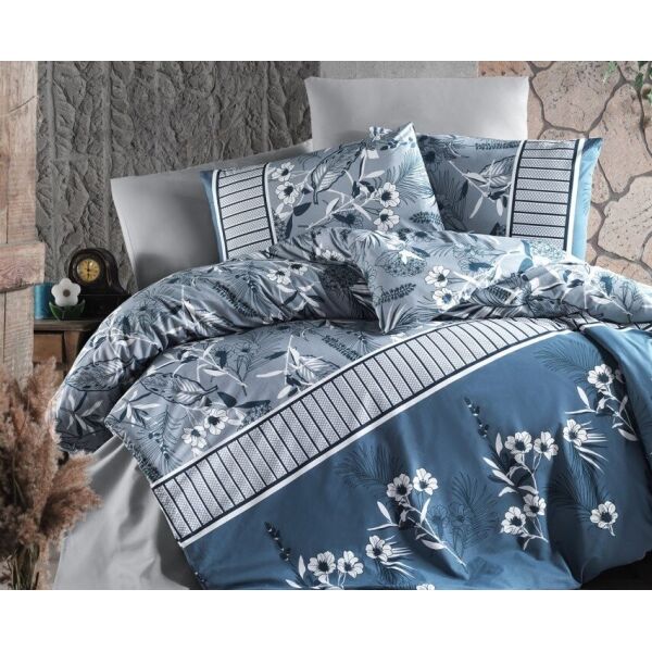 

Постельное белье First Choice. Ранфорс Burrell Navy Blue-Семейный