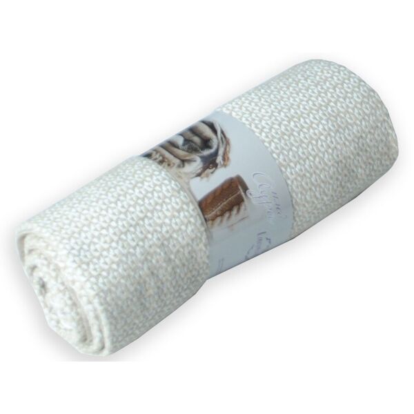 

Плед хлопковый Wooltex. LANAVITTA АУРА бежевый-140х200