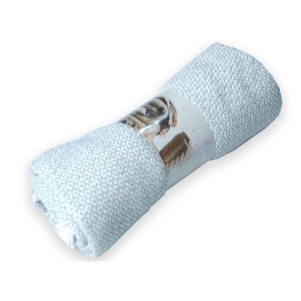 

Плед хлопковый Wooltex. LANAVITTA АУРА серый-140х200
