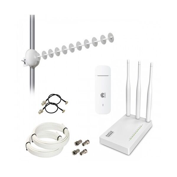 

Комплект 4G Netis MW5230 + Huawei E3372h-320 + Стрела R-Net MIMO 2x20 Дб