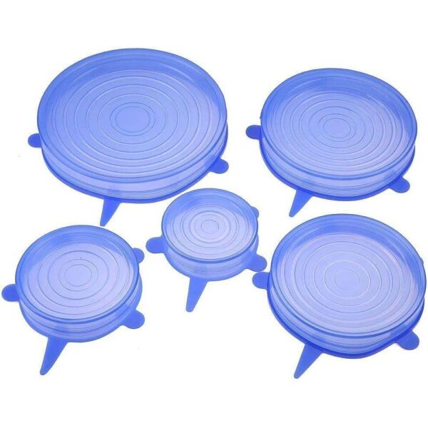 

Силиконовые крышки Silicon Lids 6pcs