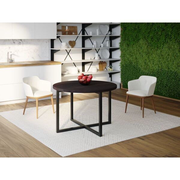 

Обеденный стол Skandi Wood SW053 Калифорния 75 х 75 х 75 см МДФ+Шпон Дуб Венге (SW05375775weOMDF)