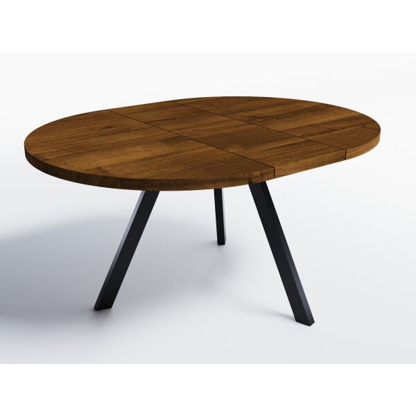 

Обеденный стол раскладной Skandi Wood SW059_R Коннектикут ⌀ 90 см (+35) х 90 х 76 см Массив Ясень Коричневый (SW059_R909076BrarrAsh)